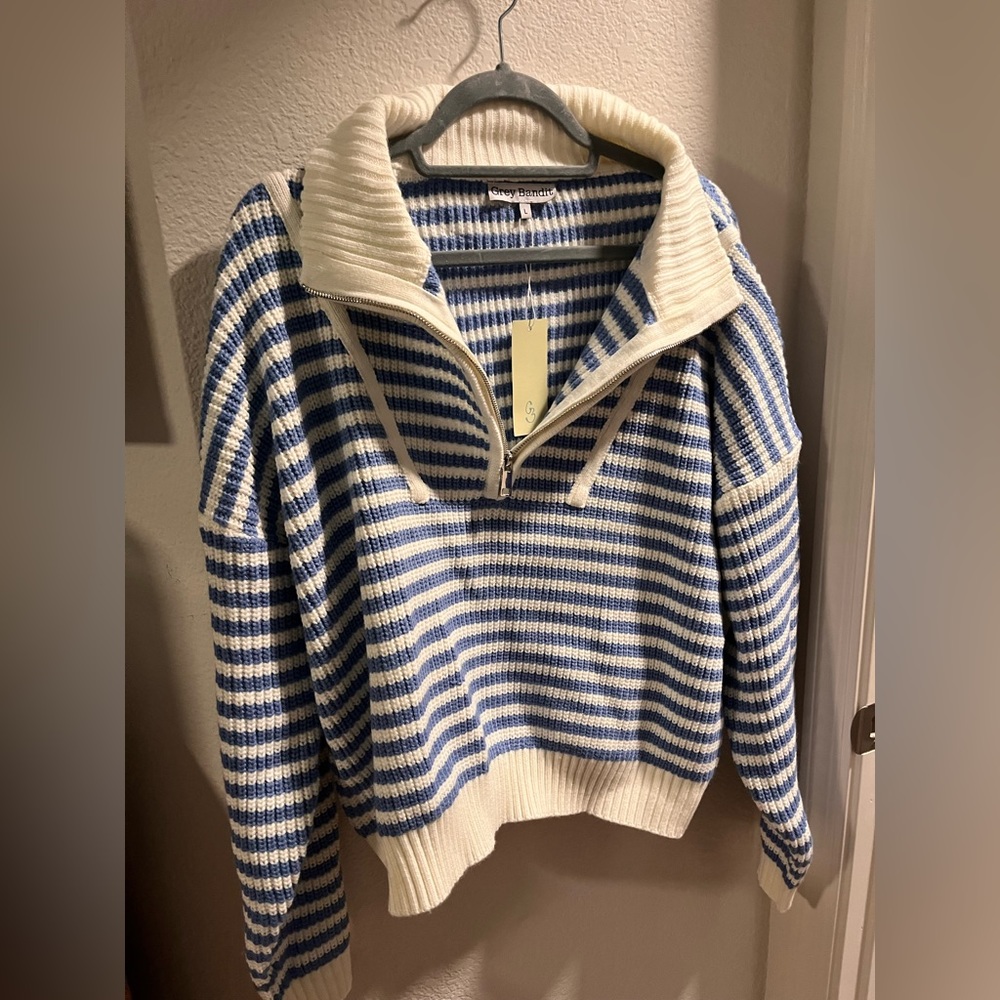 Grey Bandit Sweater Top